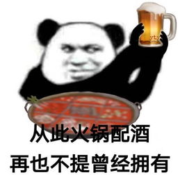  聊天必不可少的熊猫头你很迷人,但我要回家