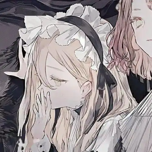  动漫闺蜜头像甜美系微丧系动漫闺蜜头像都有呐,等你来挑