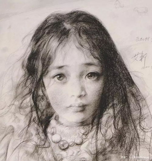  唯美女生头像素描满满的少女心