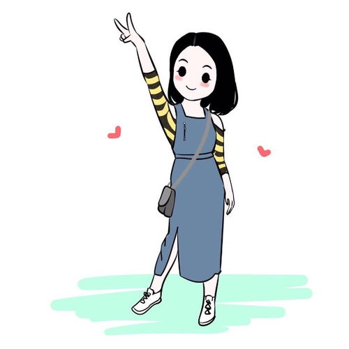 这是一张真人照片合成的卡通图片