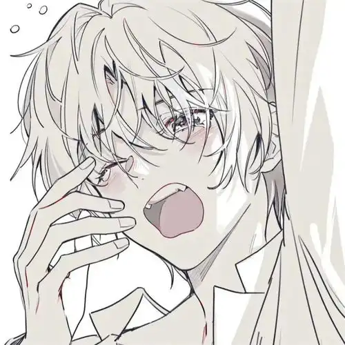 黑系头像情侣头像动漫漫