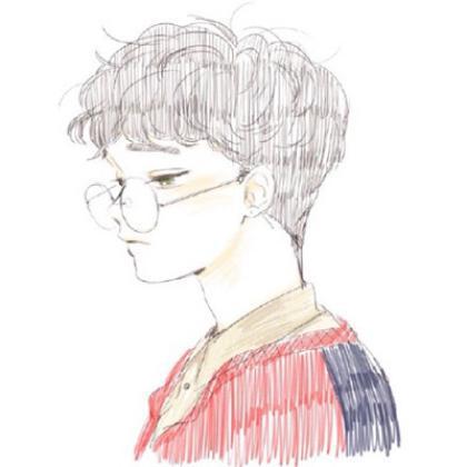  插画男生头像,个性意境的男生插画风格头像图片