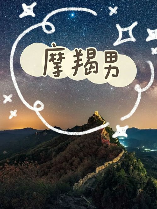  摩羯座男生
