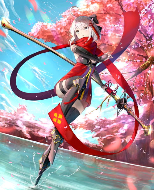 fgo魔神总司美图赏二黑皮的冲田小姐也是美美哒