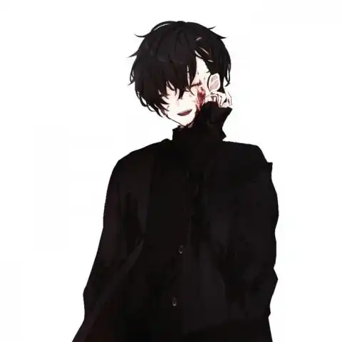 黑暗系动漫情侣头像丧系二次元血腥一对两张 黑暗系动漫情侣头像丧系二次元血腥一对两张