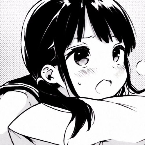  动漫头像动漫漫画小甜饼女头像图片