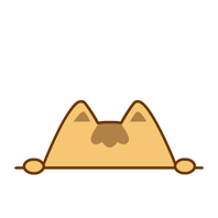 卡通猫卖萌头像翔通