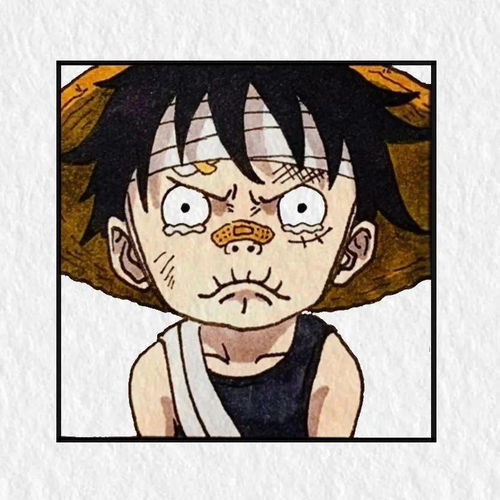  海贼王头像童年三兄弟