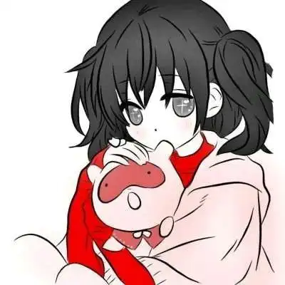  如辰ins优质动漫红色系女头这卡通动漫头像我要个性网