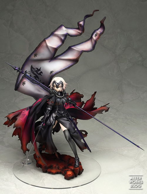  fategrandorder黑贞德手办白皙美腿微露甲胄难掩巨