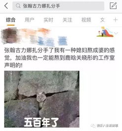  张翰娜扎分手原因曝光,张翰早有暗示,网友跟郑爽也是这么分的