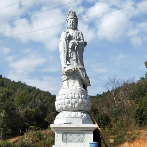  石雕观音菩萨佛像观音石雕佛像图片