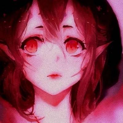  动漫女头高冷侧脸高清二次元女生霸气范