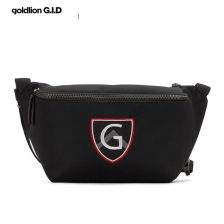  goldlion金利来腰包男多功能便捷个性时尚潮流贴章单肩包斜跨包