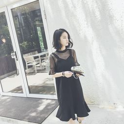  网纱裙若隐若现的朦胧感,让你仙气十足