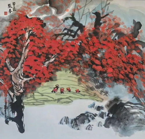  当代写意山水画7月份最受欢迎作品评选活动入围作品第三期