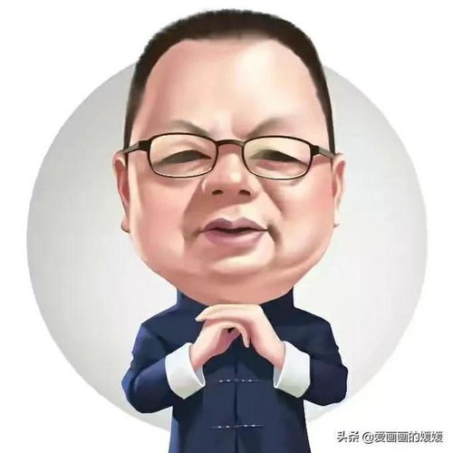 换一换你的微信头像吧,手绘的卡通大头漫画头像,大叔最爱系列