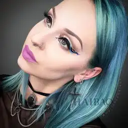  原来眼线上系个丝带这么美手残星人们已哭晕