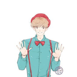  exo成员头像手绘小清新男生头像对回不去的时光说再见