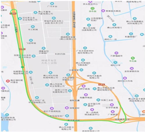  佛山吉利互通匝道暂时封闭行车指引get