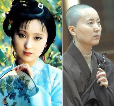  2007年陈晓旭患癌,和二婚丈夫一起剃度出家,去世后父亲跪地自责