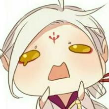  快看漫画中河神大人求收养的小镜玄图片