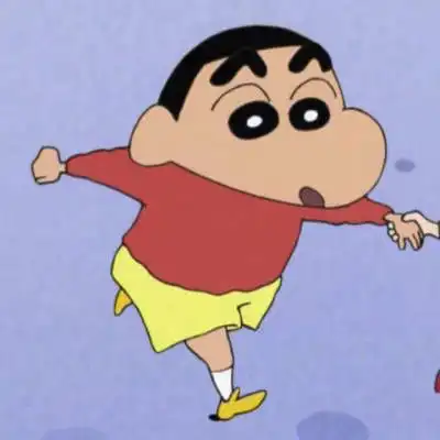  蜡笔小新头像超萌情侣cp头像蜡笔小新一对