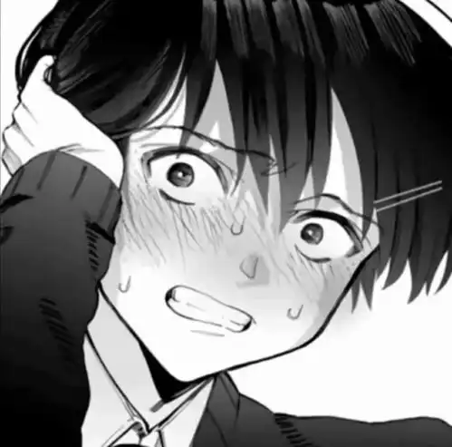  黑白男生动漫头像