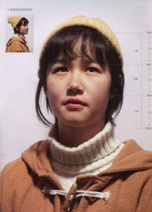  女青年高清照片素描素材29张