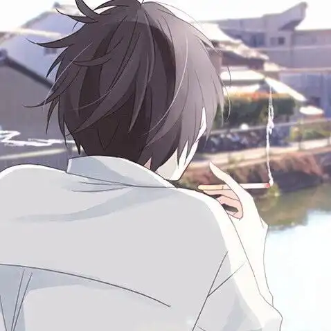  动漫男生头像口袋里钞票的颜色,决定了今天的心情