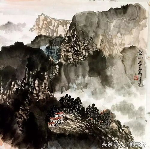  中国山水画浅识及李向华的山水画