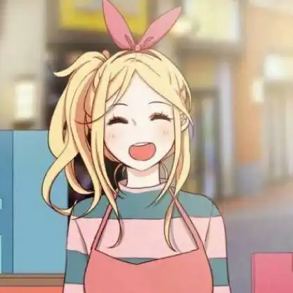  卡通情侣头像一男一女两张分开,下一站守护你的幸福