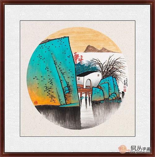  家里装饰画怎么挂才好看现在流行这样挂