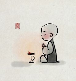 一禅小和尚头像微信可爱