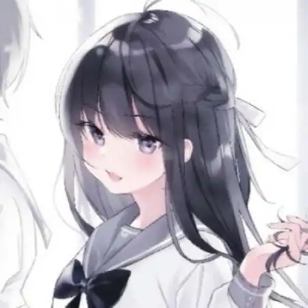 qq头像卡通女生,眼里长着微笑的女孩 qq头像卡通女生,眼里长着微笑的女孩