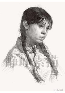  大四开,一比一临摹大咖素描洋光文化峥峥素描ii