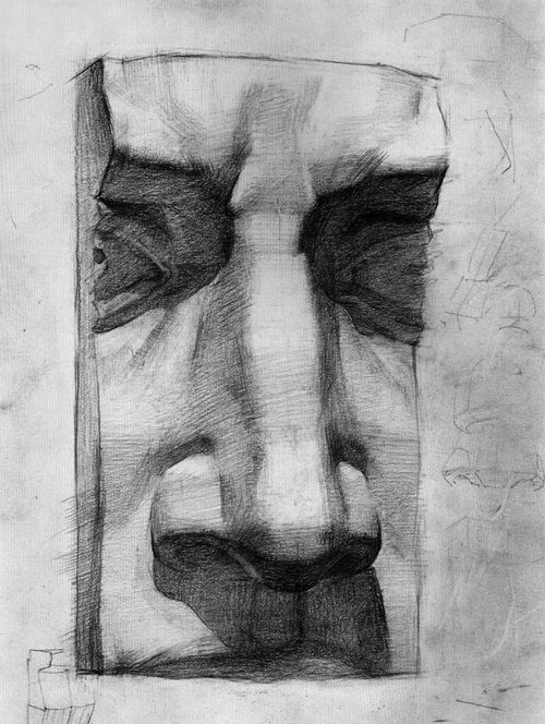  列宾美术学院留校素描作品精选高清