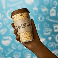  手拿咖啡的女生头像微信头像图片大全