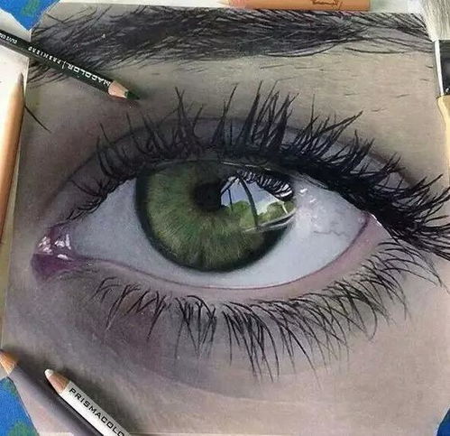  美术教育眼睛在他们的笔下就好像是画着玩,太厉害