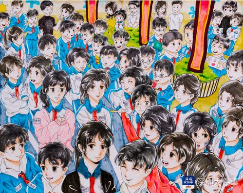  冲上热搜深圳12岁小学生给全班同学画卡通版毕业照