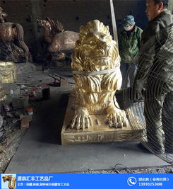  故宫铜狮子图片吉安铜狮子汇丰铜雕多图