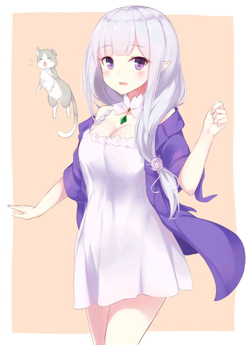  尤漫壁纸rezero艾米莉亚精选美图第十七期高质量25图