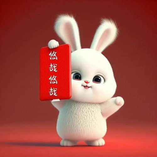  快来换头像啦可爱兔