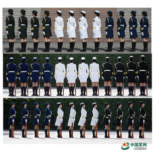  解放军首批仪仗女兵罕见训练照曝光6597066