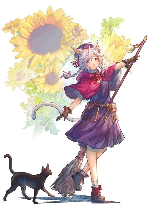  英姿飒爽的窈窕少女插画,明艳的色彩和恰到好处的构图