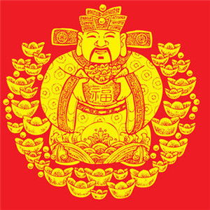  2018年财神节头像微信头像财神图片大全