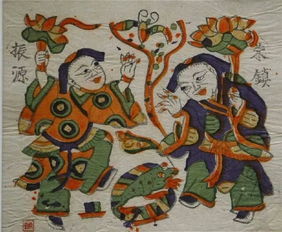  年画里的国粹,年画中的趣谈,诉说着古老的故事