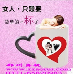  驻马店个性创意广告杯开店河南情侣变色杯批发漯河烤杯机批发供应商郑州汇通快递