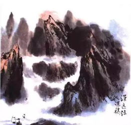  山水画教程传统山水画设色技法