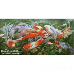  锦鲤戏水